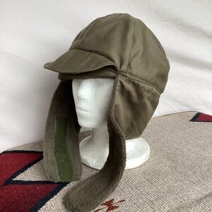 Vintage Socovet French Army Hat 7 5/8 Winter Hat